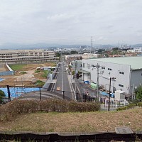 途中に何カ所も展望が開ける