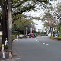 尾根緑道の東の入り口