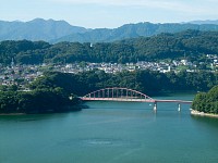 津久井湖の景観は三井大橋で持っていると思う