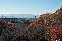 東部団地口から