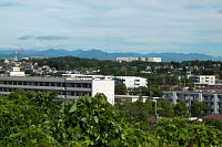 奥多摩の山が今日はすっきり見える