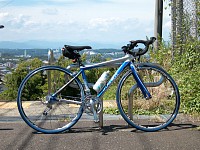 連光寺ＴＴ（ロング）の終点近辺の撮影ポイント。山岳撮影ポイントでもある