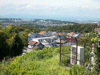 連光寺の街並みも