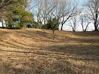 尾根幹線からよこやまの道への入り口