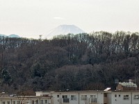 富士山は山の上