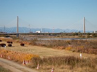 久しぶりの浅川ＣＲ。奥多摩・奥武蔵の山もよく見える