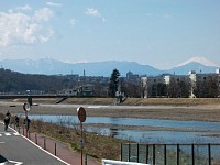 丹沢もまだ雪