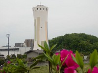 鑓水給水塔。ボケのテスト