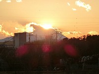 富士山頂は雲の中