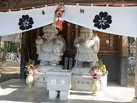 深大寺の大黒天と恵比寿