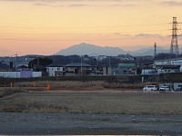 大山は良く見えたけどね