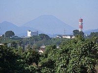 久しぶりの富士山。雪はまだ見えない