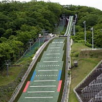 日の丸飛行隊は大倉山（90m級）ではなくてこちらですね