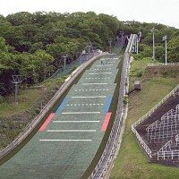 練習している人がかなりいた